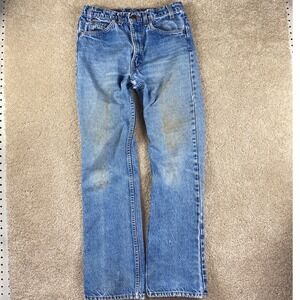 Vintage 90s Levi's 517 Orange Tab Jeans Mens W32 L32 Straight Blue Denim USA